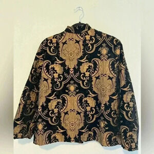 DB Sport Women’s Burn Out Velvet Oriental Asian Jacket 28